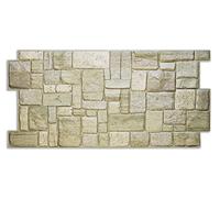 Grace Baltic Paneles de pared 3D para decoración de interiores, de PVC (50, caliza)