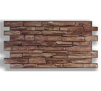 Grace Baltic Paneles de pared 3D para decoración de pared interior, no adhesivos, finos y elásticos, de PVC (24 unidades/11,76 m²)