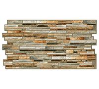 Grace Baltic - Paneles de pared 3D para decoración de pared interior no adhesivos, finos y elásticos, de PVC, Oro (12 piezas / 5.52 m2)