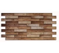 Grace Baltic Paneles de pared 3D para decoración de pared interior, no adhesivos, finos y elásticos, de PVC (24 unidades/11,28 m²)