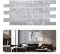 Grace Baltic - Paneles de pared 3D para decoración de pared interior no adhesivos, finos y elásticos, de PVC, Oro (10 piezas / 4.6 m2) (12, Gris Antiguo)
