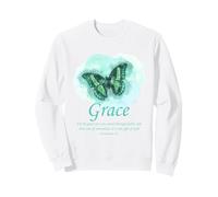 Grace Bible Verse: Women’s Christian Faith Ephesians 2:8 Sudadera