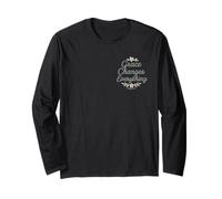 Grace Changes Everything: ropa elegante basada en la fe cristiana Manga Larga