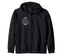 Grace Changes Everything: ropa elegante basada en la fe cristiana Sudadera con Capucha