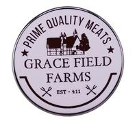 Grace Field House Farms Orphanage Meats The Promised Neverland Yakusoku no Nebarando Anime Manga 1.2 pulgadas Pin esmaltado, 1.2 Inches Wide, Esmalte, Esmalte