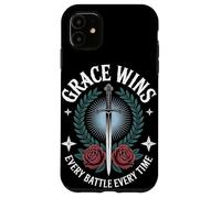 Grace GANA Cada Batalla Christian Streetwear Carcasa para iPhone 11