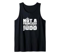 Grace in Battle No una Princesa Sino Maestra del Judo Camiseta sin Mangas
