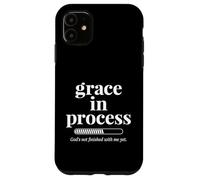 Grace In Process Bible Christian Carcasa para iPhone 11