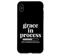 Grace In Process Bible Christian Carcasa para iPhone XS MAX