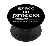 Grace In Process Bible Christian PopSockets PopGrip Adhesivo
