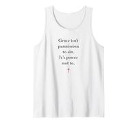 Grace Isn'T Permission to Sin It's Grace Not To - Evangelism Camiseta sin Mangas
