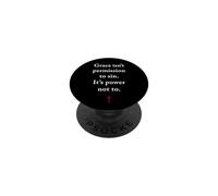 Grace Isn'T Permission to Sin It's Grace Not To - Evangelism PopSockets PopGrip Adhesivo