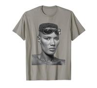 Grace Jones Singer Warm Leatherette Era 1980 Allan Ballard Camiseta