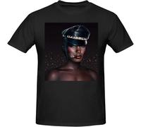Grace Jones Warm Leatherette Island Retro T Shirt 1805 Black S