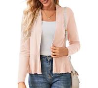 GRACE KARIN Mujeres Cárdigan A-Line Casual Manga Larga Abierto Frontal Suéter de Punto Cómodo y Suave