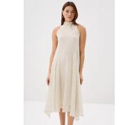 Grace & Mila Maxivestido de lunares sin mangas VALORIA. Talla L. Color Beige