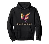 Grace Over Grind Soft Life Motivación para el Bienestar de Las Mujeres Sudadera con Capucha