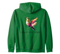 Grace Over Grind Soft Life Motivación para el Bienestar de Las Mujeres Sudadera con Capucha