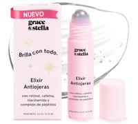 grace & stella Contorno de Ojos Roll On Antiojeras - Sérum Retinol y Cafeína Ojos, Líneas de Expresión y Arrugas - Tratamiento Hidratante Iluminador - Producto Vegano No Testado en Animales (15ml)