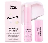 grace & stella- Luce joven y vivaz: ¿Temprano por la mañana o tarde por la noche? Nuestro lápiz reparador para debajo de los ojos es tu mejor opción. Con un 3% de cafeína para combatir las ojeras y u