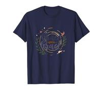 Grace Upon Grace: La fe inspiradora de Las Mujeres cristianas Camiseta, Hombre, Azul Marino, XL