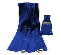 GRACEART Astrología Bordado Tarot Paño Tarot Mesa Cubrir (Azul)