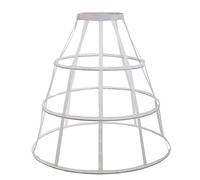 GRACEART Lolita 5 Aros Enaguas Cesto Falda de la Jaula deslizamientos Nupciales (2-Blanco)