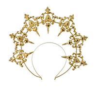 GRACEART Mujer Mascarade Corona Sunburst Halo Crown Diadema para mujer, Diadema para fiestas, accesorios, Plástico, Plástico.