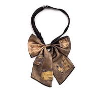 GRACEART Pajarita Steampunk hecha a mano, dorado, talla única