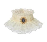 GRACEART Ruffled Desmontable Collar Isabelino Victoriano Cuello Fallar (Style#1)