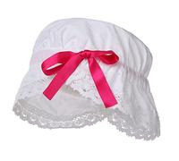 GRACEART Sombrero Cortesana Medieval Victoriano Blanco para Disfraz de Niña (Estilo-3 (Talla Grande))