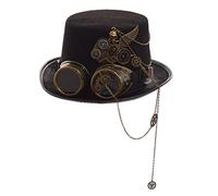GRACEART Steampunk hacia parte superior sombreros con google (varios estilos)