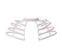 GRACEART Victoriano Vestir Doble Cesto Enaguas Crinolina Mujer (Blanco)
