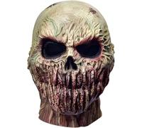 Graceever - Máscara de terror zombie espeluznante, fantasía de Halloween, fiesta de látex, máscara completa