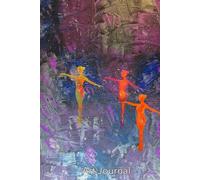 Gracefully - Art Journal: Hardcover Lined Notebook (120 Pages) inspired by original artwork by The Painted Canvas - Art by Anna