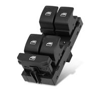 GraceGalaxy Interruptor de elevalunas 5E0959857E delantero izquierdo para S-ko-da O-cta-via 2013-2017, Fabia 2015-,5E0959857 5E0959857A