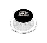 Gracia Asombrosa Qué Dulce es el Regalo del Himno Cristiano PopSockets PopGrip para MagSafe