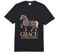 Gracia de Caballo árabe en Cada Paso Ecuestre Comfort Colors Adult Heavyweight T-Shirt