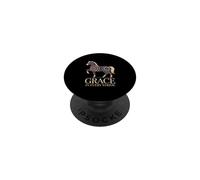 Gracia de Caballo árabe en Cada Paso Ecuestre PopSockets PopGrip Adhesivo