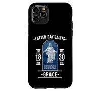 Gracia de los Santos de los Últimos Días - con Jesús y fe Carcasa para iPhone 11 Pro