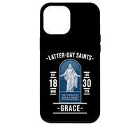 Gracia de los Santos de los Últimos Días - con Jesús y fe Carcasa para iPhone 12 Pro MAX