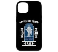 Gracia de los Santos de los Últimos Días - con Jesús y fe Carcasa para iPhone 13