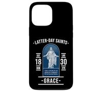Gracia de los Santos de los Últimos Días - con Jesús y fe Carcasa para iPhone 13 Pro MAX