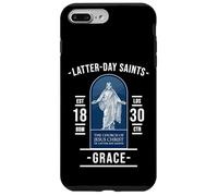 Gracia de los Santos de los Últimos Días - con Jesús y fe Carcasa para iPhone 7 Plus/8 Plus