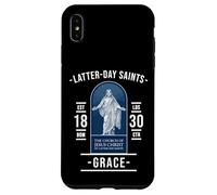 Gracia de los Santos de los Últimos Días - con Jesús y fe Carcasa para iPhone XS MAX