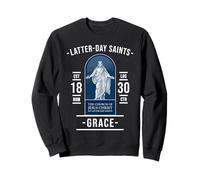 Gracia de los Santos de los Últimos Días - con Jesús y fe Sudadera