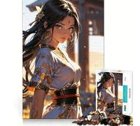 Gracia del Guerrero bajo la luz del Sol Rompecabezas de 1000 Piezas Juguete Creativo para desarrollar la Habilidad Cierre Seguro Sin Piezas Sueltas Actividad para Fortalecer los Lazos Familiares