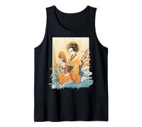 Gracia, misterio y el flujo de la tradición. Geisha. Camiseta sin Mangas