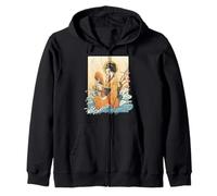 Gracia, misterio y el flujo de la tradición. Geisha. Sudadera con Capucha