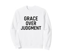 Gracia sobre el Juicio. Cita de fe Cristiana. Sudadera
